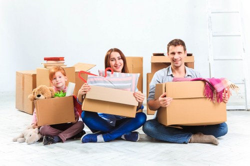 Small business transport and office moving support near Finsbury Park