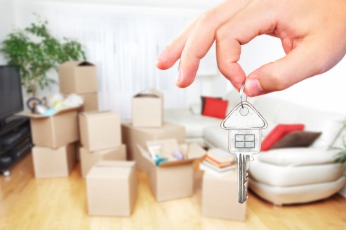 Example moving jobs in Finsbury Park residential streets