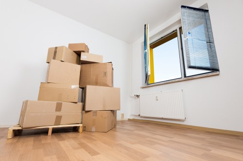 Careful packing and loading for a student flat move in Finsbury Park