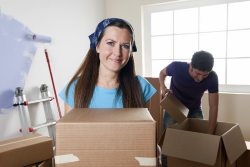 Local house removal service supporting a family move