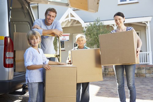 Local office relocation service handling business move logistics