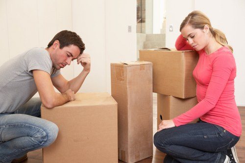 Removal van prepared for urgent furniture collection near Finsbury Park
